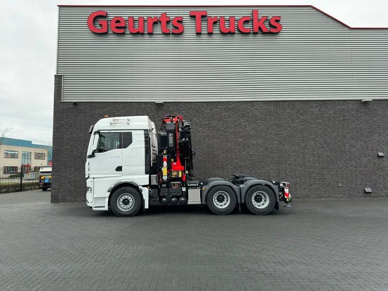 Камион с кран MAN TGX 33.520 6X4 TREKKER-BAKWAGEN COMBI + FASSI F485RA.2.28 KRAAN/KRAN/CRANE/GRUA/NEW: снимка 7