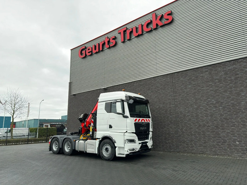 Камион с кран MAN TGX 33.520 6X4 TREKKER-BAKWAGEN COMBI + FASSI F485RA.2.28 KRAAN/KRAN/CRANE/GRUA/NEW: снимка 12