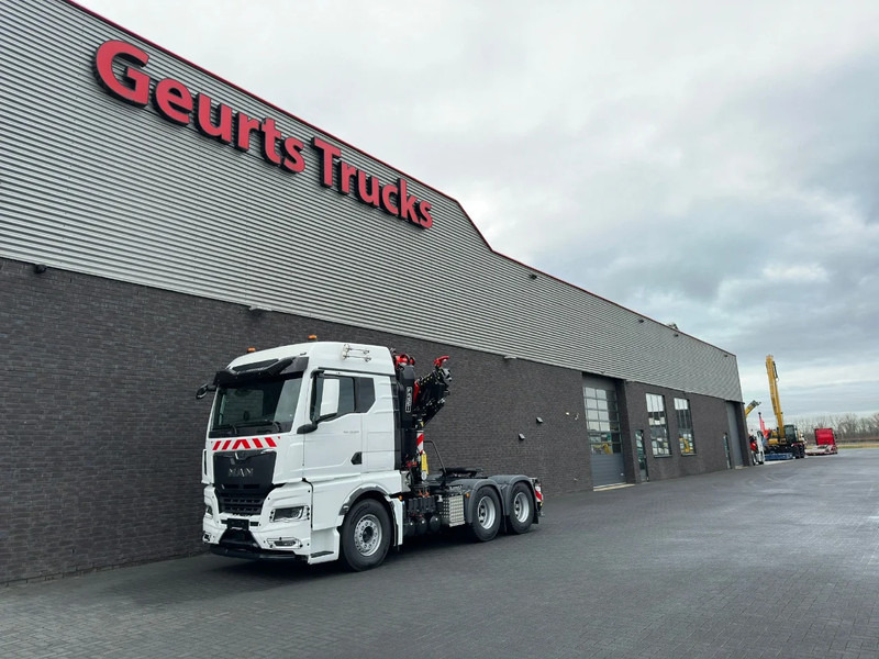 Камион с кран MAN TGX 33.520 6X4 TREKKER-BAKWAGEN COMBI + FASSI F485RA.2.28 KRAAN/KRAN/CRANE/GRUA/NEW: снимка 8