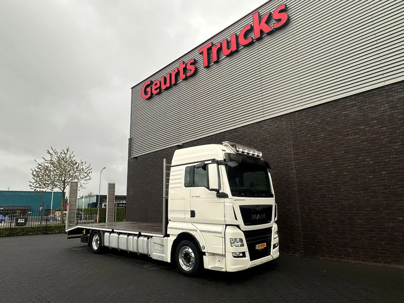 MAN TGX 4X2 LL-U OPRIJWAGEN / MACHINE TRANSPORTER / PLATEAU - Автовоз камион: снимка 5 MAN TGX 4X2 LL-U OPRIJWAGEN / MACHINE TRANSPORTER / PLATEAU - Автовоз камион: снимка 5
