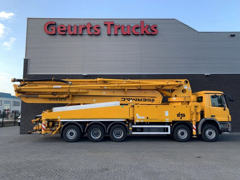 Mercedes-Benz Actros 5041 10X4 + SERMAC 6 RZ 56 METER CONCRETE PUMP - Бетон помпа: снимка 5 Mercedes-Benz Actros 5041 10X4 + SERMAC 6 RZ 56 METER CONCRETE PUMP - Бетон помпа: снимка 5