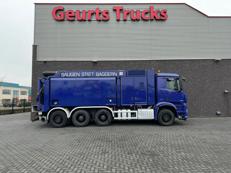 Mercedes-Benz Arocs 3251 8X4 RSP ESE 6 RD 8000 SAUGBAGGER/SUCTIONEXCAVATOR/GRONDZUIGER - Каналопочистваща машина: снимка 4 Mercedes-Benz Arocs 3251 8X4 RSP ESE 6 RD 8000 SAUGBAGGER/SUCTIONEXCAVATOR/GRONDZUIGER - Каналопочистваща машина: снимка 4