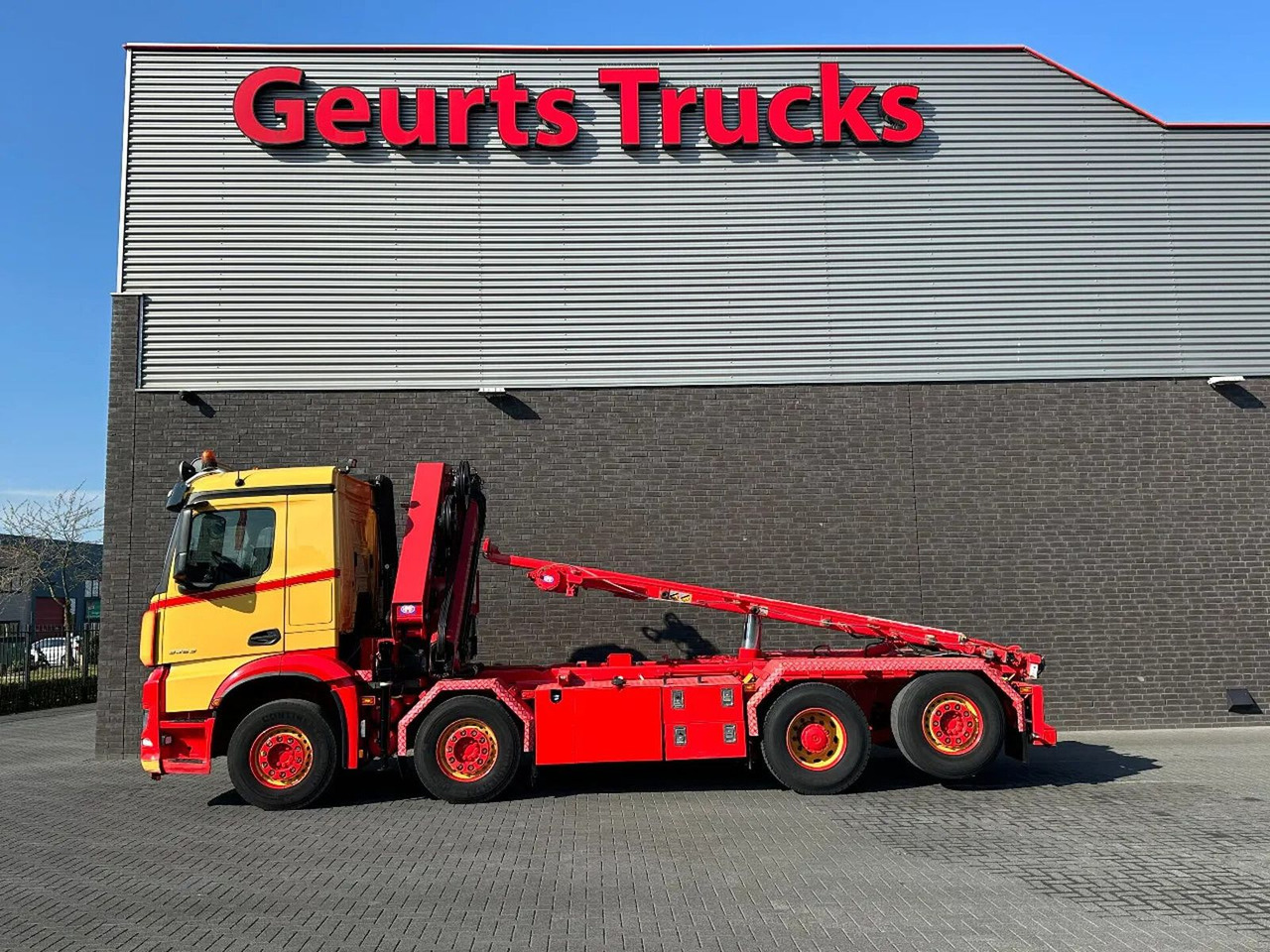 Mercedes-Benz Arocs 3253 L ENA 8X2/4 HMF2820 KRAAN / KRAN/ CRA - Мултилифт с кука камион, Камион с кран: снимка 1 Mercedes-Benz Arocs 3253 L ENA 8X2/4 HMF2820 KRAAN / KRAN/ CRA - Мултилифт с кука камион, Камион с кран: снимка 1
