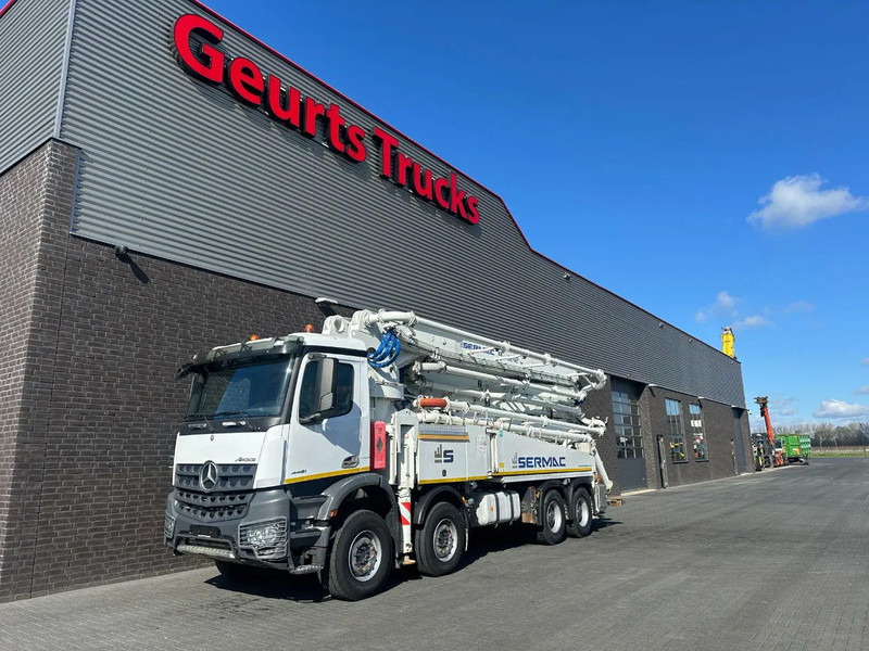 Mercedes-Benz Arocs 4451 8X4 + SERMAC 5Z42 BETONPOMP/BETONPUMPE/CONCRETE PUMP - Бетон помпа: снимка 2 Mercedes-Benz Arocs 4451 8X4 + SERMAC 5Z42 BETONPOMP/BETONPUMPE/CONCRETE PUMP - Бетон помпа: снимка 2