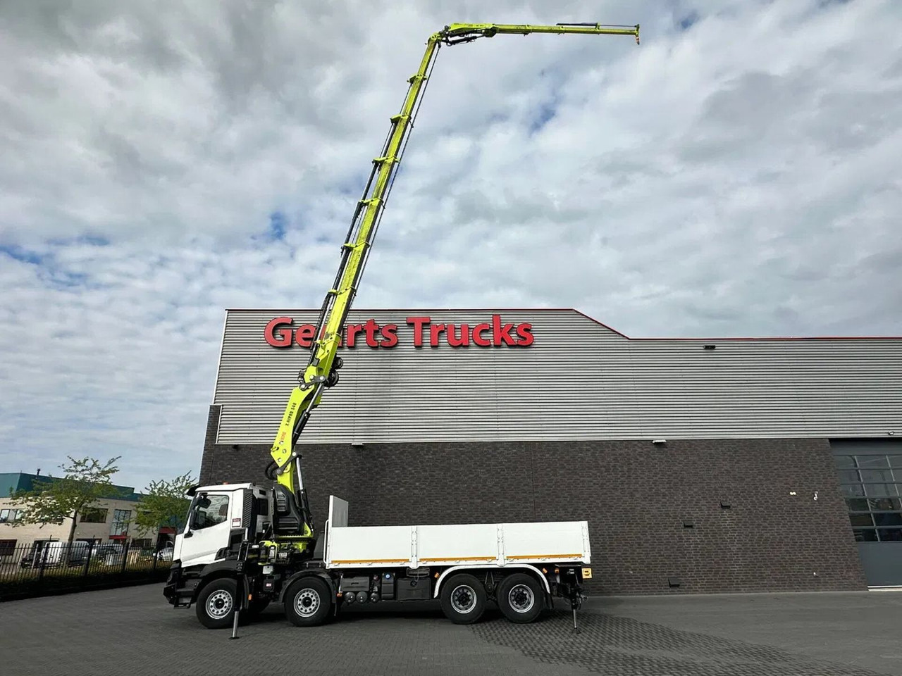 Renault C460 8X4 + HIAB X-HIPRO 548 E-7 MET JIB KRAAN / - Камион с кран: снимка 4 Renault C460 8X4 + HIAB X-HIPRO 548 E-7 MET JIB KRAAN / - Камион с кран: снимка 4