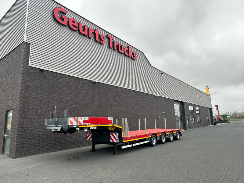 SCHEUERLE EUROAXLE 1T4 4 ASSER UITSCHUIFBARE SEMIE MET 12 TONS HYDRAULICHE EURO ASSEN HYDRAULICH GESTUURD SEMI-DIEPLADER / TIEFLADER / LO - Нискорамна площадка полуремарке: снимка 2 SCHEUERLE EUROAXLE 1T4 4 ASSER UITSCHUIFBARE SEMIE MET 12 TONS HYDRAULICHE EURO ASSEN HYDRAULICH GESTUURD SEMI-DIEPLADER / TIEFLADER / LO - Нискорамна площадка полуремарке: снимка 2