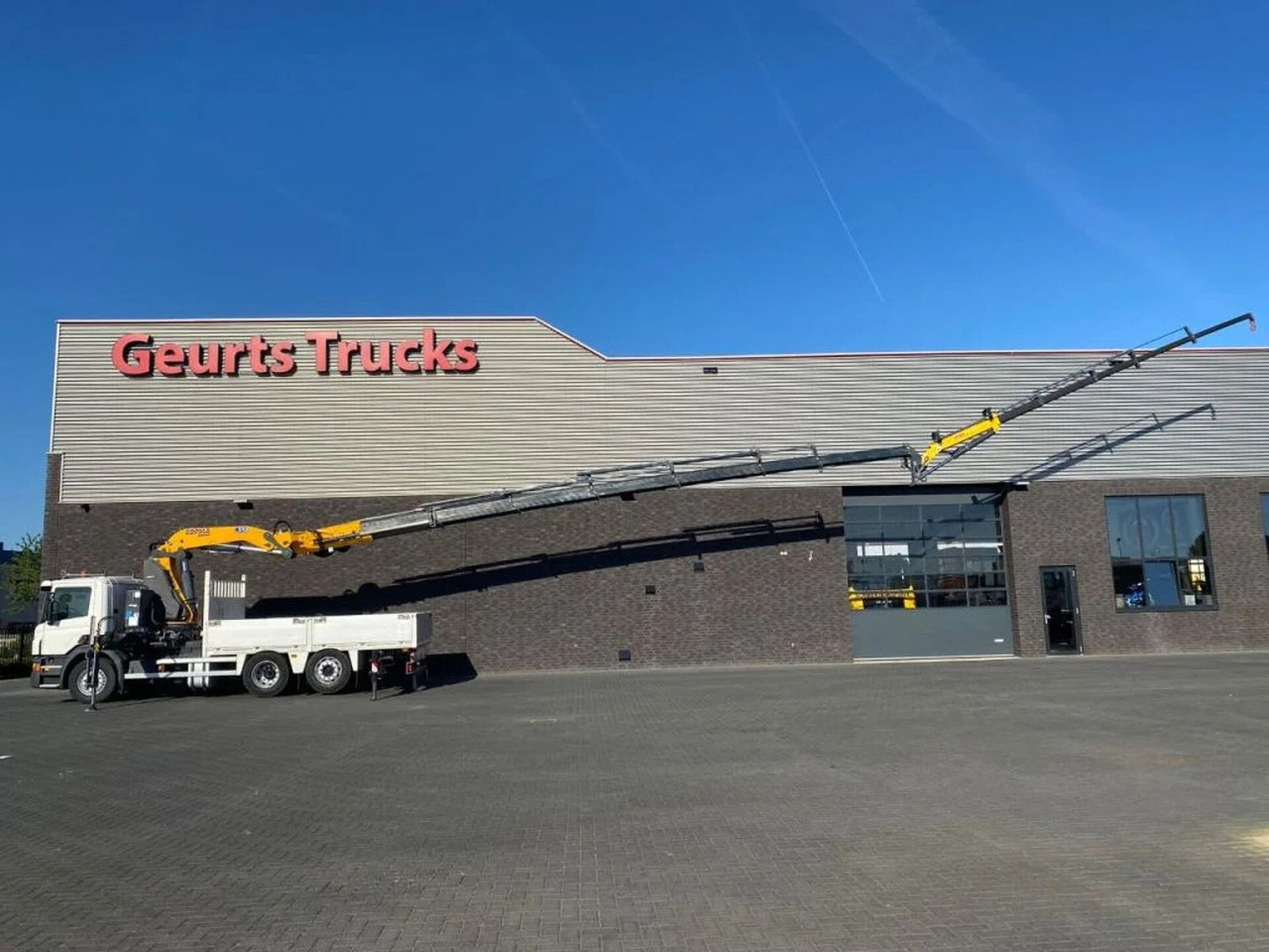 Scania P250 6X2 + COPMA 510.7 + JIB J4 KRAAN/KRAN/CRANE - Камион с кран: снимка 3 Scania P250 6X2 + COPMA 510.7 + JIB J4 KRAAN/KRAN/CRANE - Камион с кран: снимка 3
