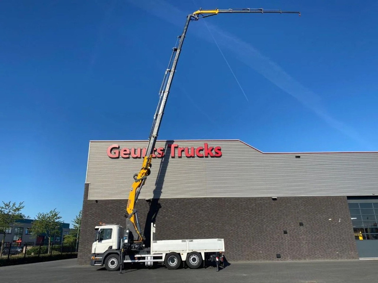 Scania P250 6X2 + COPMA 510.7 + JIB J4 KRAAN/KRAN/CRANE - Камион с кран: снимка 4 Scania P250 6X2 + COPMA 510.7 + JIB J4 KRAAN/KRAN/CRANE - Камион с кран: снимка 4
