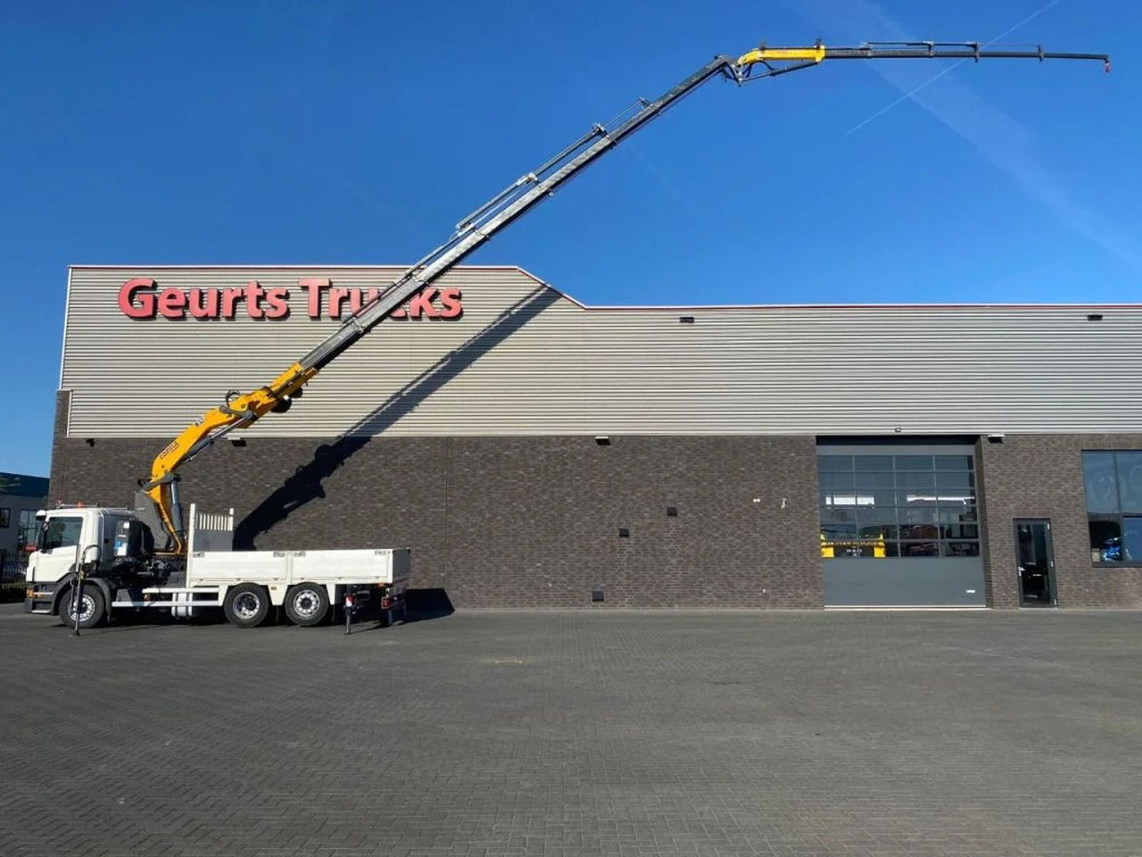 Scania P250 6X2 + COPMA 510.7 + JIB J4 KRAAN/KRAN/CRANE - Камион с кран: снимка 1 Scania P250 6X2 + COPMA 510.7 + JIB J4 KRAAN/KRAN/CRANE - Камион с кран: снимка 1