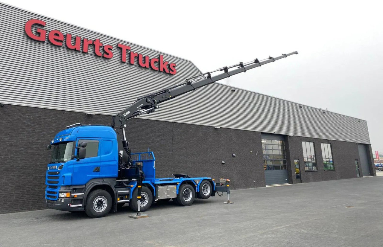 Scania R560 V8 8X2 TREKKER/BAKWAGEN + HIAB 477E-8 HIPRO - Камион с кран: снимка 3 Scania R560 V8 8X2 TREKKER/BAKWAGEN + HIAB 477E-8 HIPRO - Камион с кран: снимка 3