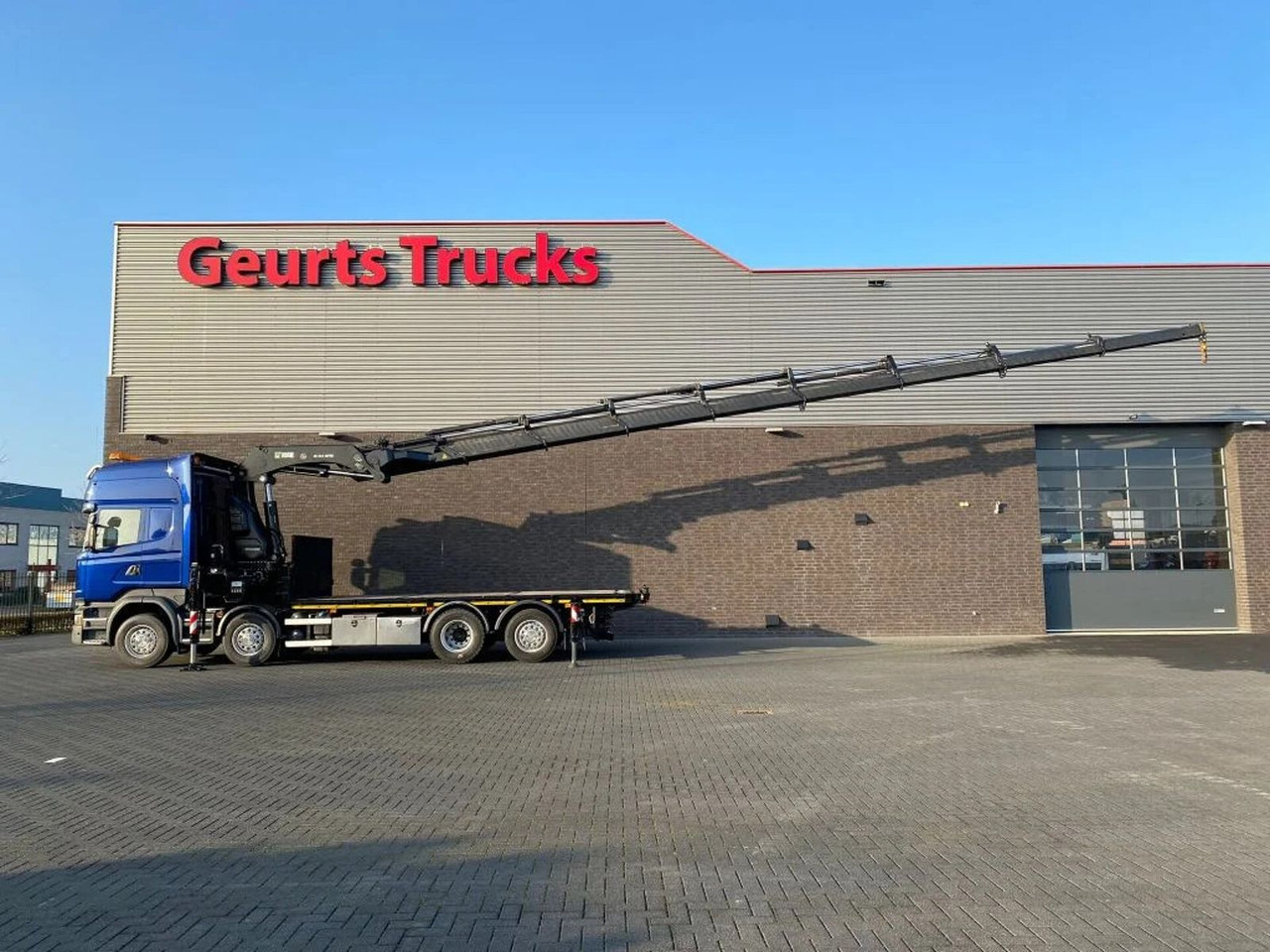 Scania R580 V8 8X2 + HIAB XS 544 E-8 HIPRO KRAAN/KRAN/C - Камион с кран: снимка 2 Scania R580 V8 8X2 + HIAB XS 544 E-8 HIPRO KRAAN/KRAN/C - Камион с кран: снимка 2