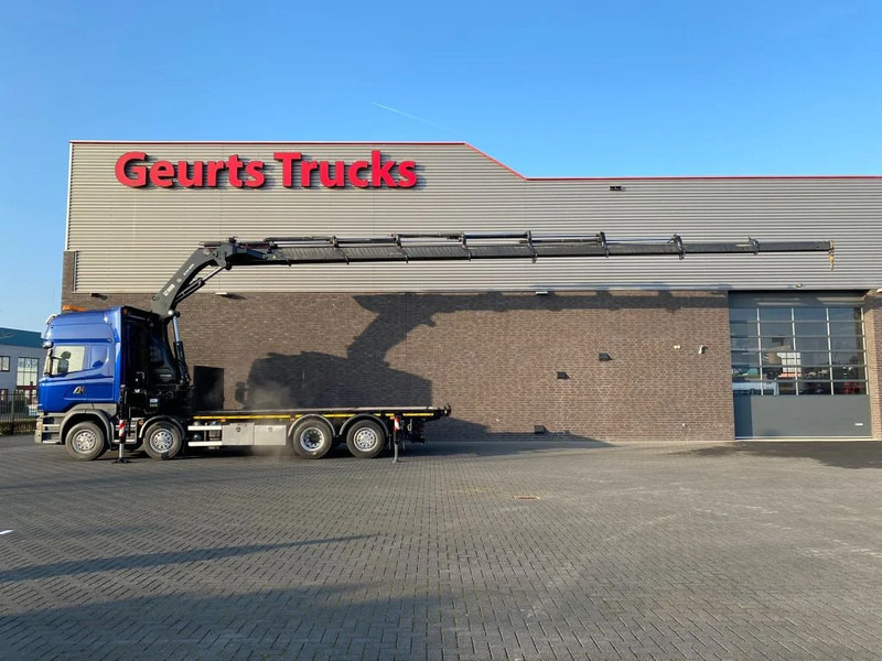 Scania R580 V8 8X2 + HIAB XS 544 E-8 HIPRO KRAAN/KRAN/CRANE/GRUA - Камион с кран: снимка 1 Scania R580 V8 8X2 + HIAB XS 544 E-8 HIPRO KRAAN/KRAN/CRANE/GRUA - Камион с кран: снимка 1