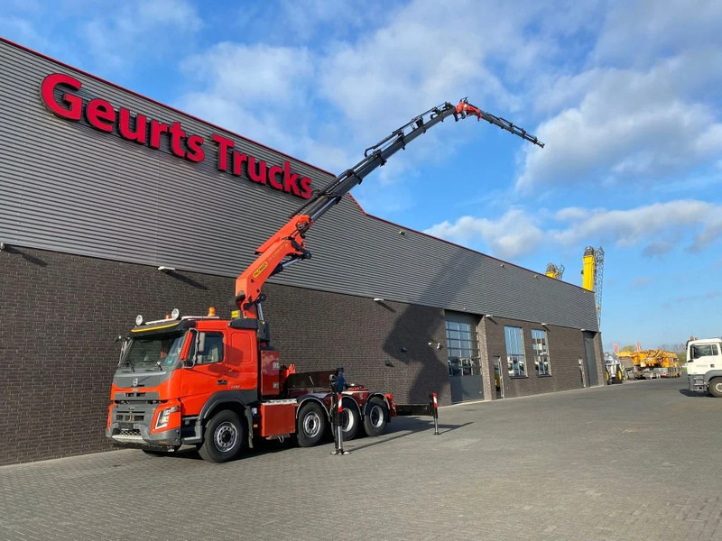 Volvo FMX 500 8X6 + PALFINGER PK 65002-SH F + JIB PJ 125 E KRAAN/KRAN/CRANE/GRUA - Влекач: снимка 2 Volvo FMX 500 8X6 + PALFINGER PK 65002-SH F + JIB PJ 125 E KRAAN/KRAN/CRANE/GRUA - Влекач: снимка 2