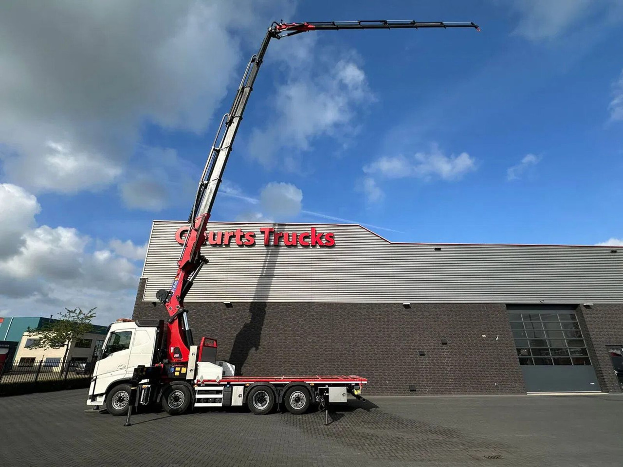 Volvo FH 540 8X2 MET HMF 9520K-K6 + JIB FJ2000-K6 KRAA - Камион с кран: снимка 5 Volvo FH 540 8X2 MET HMF 9520K-K6 + JIB FJ2000-K6 KRAA - Камион с кран: снимка 5