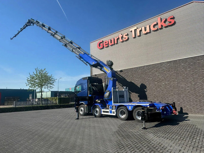 Volvo FH 540 8X4 TREKKER / BAKWAGEN MET PALFINGER PK135.002 TEC7 + JIB PJ190 KRAAN / KRAN / CRANE / GRUA - Камион с кран: снимка 4 Volvo FH 540 8X4 TREKKER / BAKWAGEN MET PALFINGER PK135.002 TEC7 + JIB PJ190 KRAAN / KRAN / CRANE / GRUA - Камион с кран: снимка 4