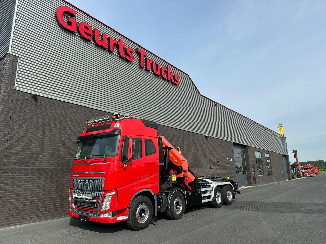 Мултилифт с кука камион, Камион с кран Volvo FH 540 8X4F R PK78002-SH KRAAN / KRAN / CRANE +: снимка 12