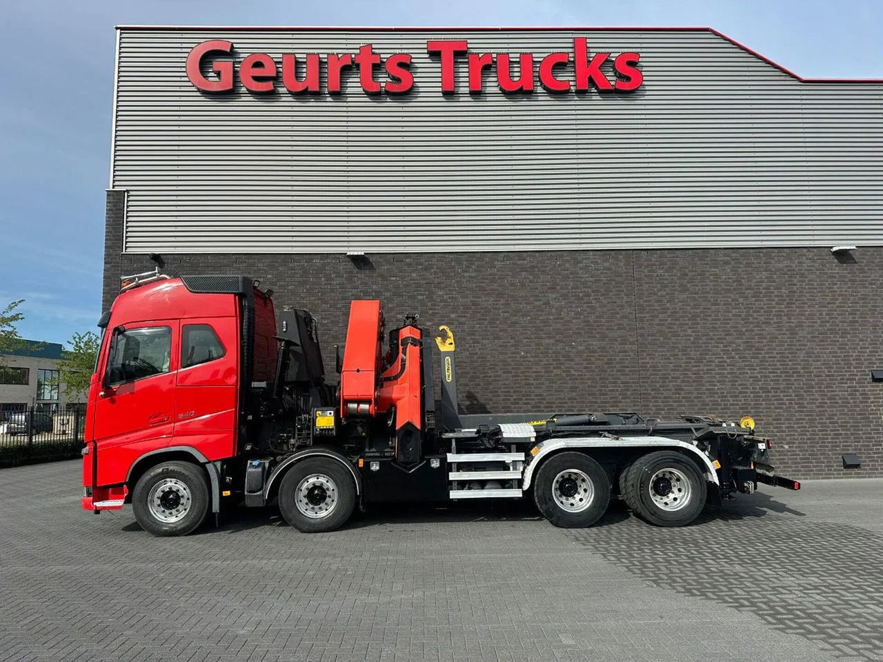 Мултилифт с кука камион, Камион с кран Volvo FH 540 8X4F R PK78002-SH KRAAN / KRAN / CRANE +: снимка 11
