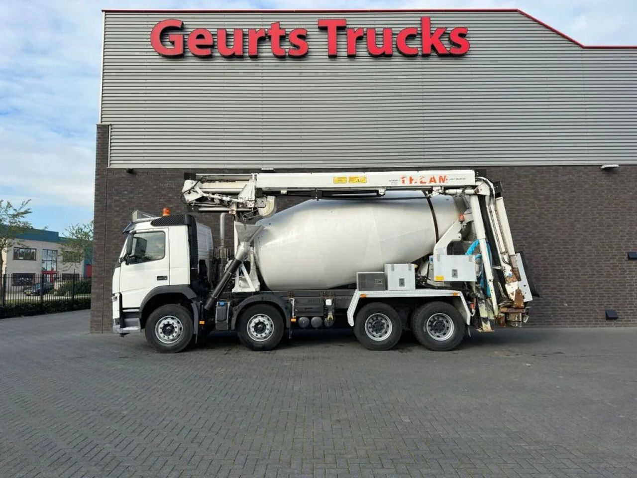 Volvo FM 410 8X4 + STETTER 9 M3 MIXER/MISCHER + THEAM - Бетоновоз: снимка 1 Volvo FM 410 8X4 + STETTER 9 M3 MIXER/MISCHER + THEAM - Бетоновоз: снимка 1