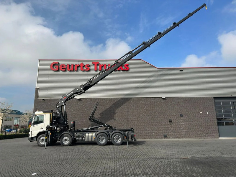 Volvo FMX 500 8X4 HIAB HAAKARM + HIAB 548 E-8 KRAAN/KRAN/CRANE/GRUA - Мултилифт с кука камион, Камион с кран: снимка 5 Volvo FMX 500 8X4 HIAB HAAKARM + HIAB 548 E-8 KRAAN/KRAN/CRANE/GRUA - Мултилифт с кука камион, Камион с кран: снимка 5