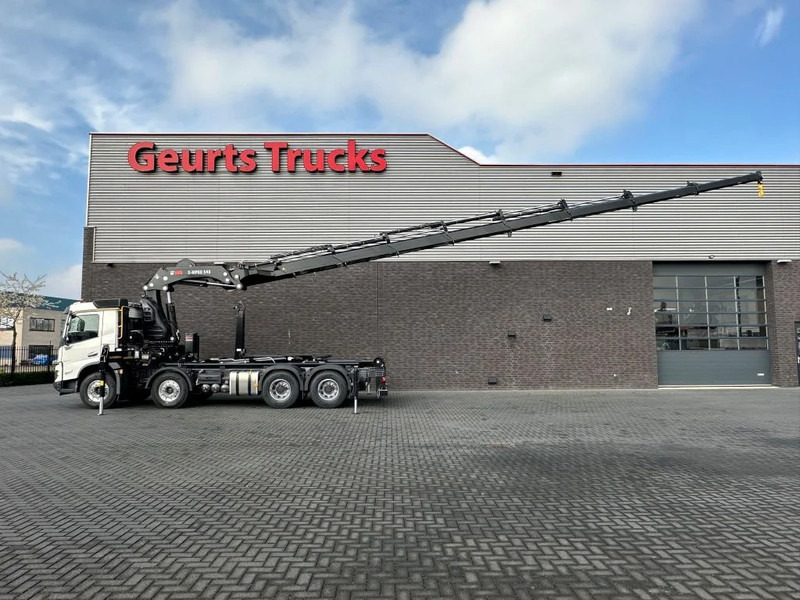 Volvo FMX 500 8X4 HIAB HAAKARM + HIAB 548 E-8 KRAAN/KRAN/CRANE/GRUA - Мултилифт с кука камион, Камион с кран: снимка 4 Volvo FMX 500 8X4 HIAB HAAKARM + HIAB 548 E-8 KRAAN/KRAN/CRANE/GRUA - Мултилифт с кука камион, Камион с кран: снимка 4