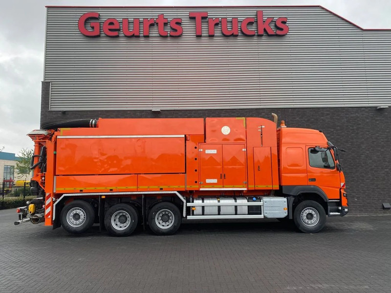 Volvo FMX 510 8X4 TRIDEM + MTS DINO 5 SAUGBAGGER/SUCTIONEXAVATOR/GRONDZUIGER - Каналопочистваща машина: снимка 4 Volvo FMX 510 8X4 TRIDEM + MTS DINO 5 SAUGBAGGER/SUCTIONEXAVATOR/GRONDZUIGER - Каналопочистваща машина: снимка 4