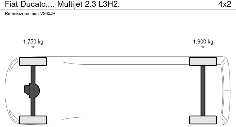 Малък ван Fiat Ducato.... Multijet 2.3 L3H2.: снимка 9