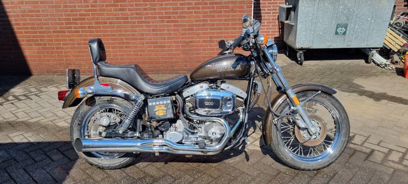Harley-Davidson FXE SUPER GLIDE.... 1200 AMF first paint - Мотоциклет: снимка 1 Harley-Davidson FXE SUPER GLIDE.... 1200 AMF first paint - Мотоциклет: снимка 1