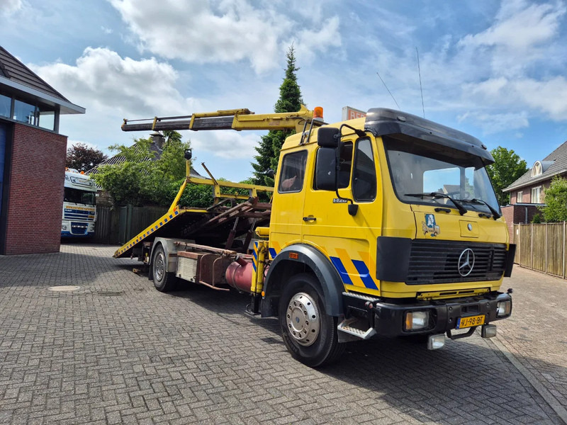 Mercedes-Benz SK 1420 afzetbak.kraan.lier... Bergingswagen - Камион пътна помощ: снимка 1 Mercedes-Benz SK 1420 afzetbak.kraan.lier... Bergingswagen - Камион пътна помощ: снимка 1