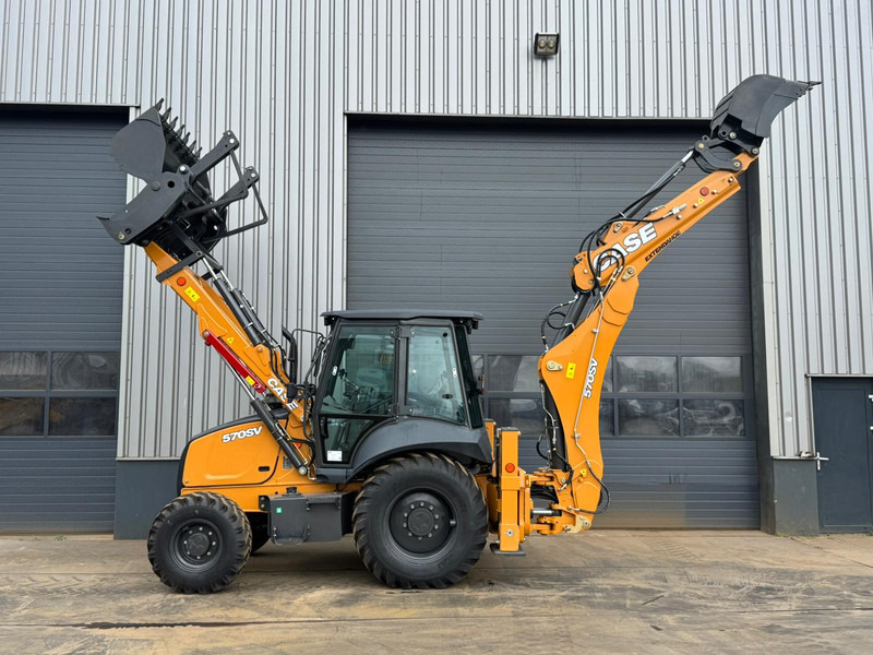 Нови Багер-товарач Case 570SV A/C 4x4 Telescopic boom: снимка 12