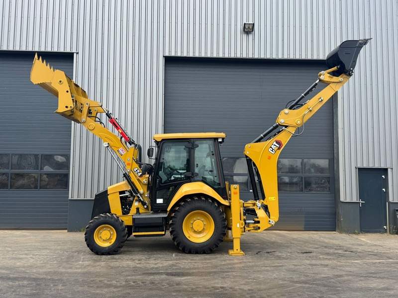 Caterpillar 424 4x4 Backhoe Loader - Багер-товарач: снимка 1 Caterpillar 424 4x4 Backhoe Loader - Багер-товарач: снимка 1