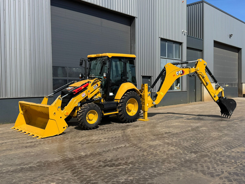 Caterpillar 424 4x4 Backhoe Loader - Багер-товарач: снимка 4 Caterpillar 424 4x4 Backhoe Loader - Багер-товарач: снимка 4