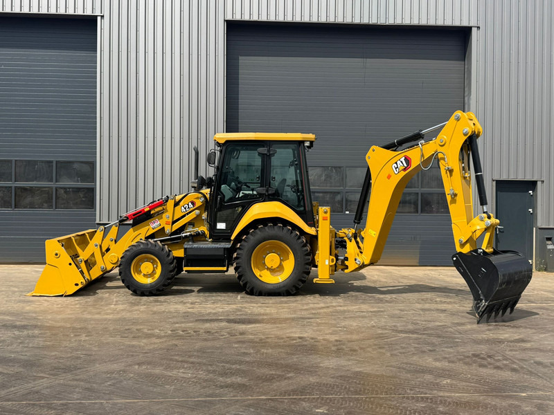 Caterpillar 424 4x4 Backhoe Loader - Багер-товарач: снимка 2 Caterpillar 424 4x4 Backhoe Loader - Багер-товарач: снимка 2