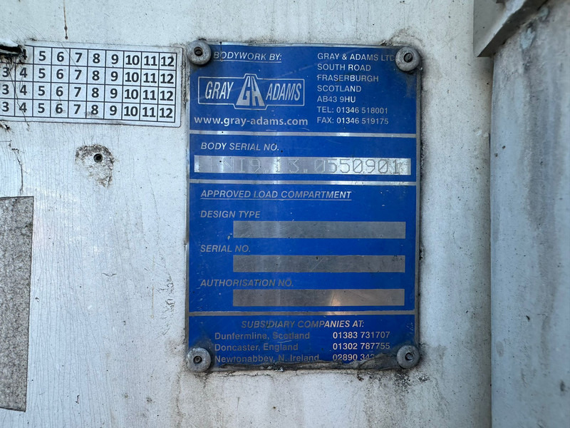 Рефрижератор полуремарке Gray and Adams Meat Hook Thermo King SLXE 400: снимка 18 Рефрижератор полуремарке Gray and Adams Meat Hook Thermo King SLXE 400: снимка 18