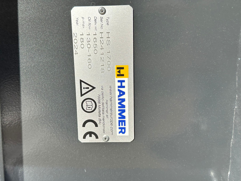 Лизинг на Hammer HS1700 Hammer HS1700: снимка 10