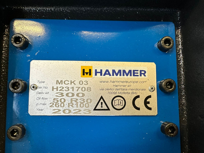 Нови Хидравлична ножица Hammer MCK03 shear: снимка 10