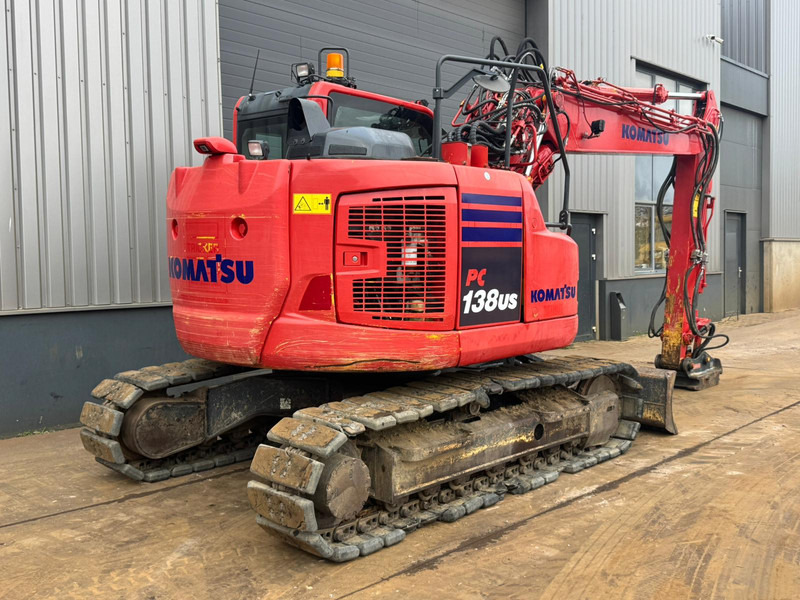 Komatsu PC138US - Tripple boom + blade - Верижен багер: снимка 5 Komatsu PC138US - Tripple boom + blade - Верижен багер: снимка 5