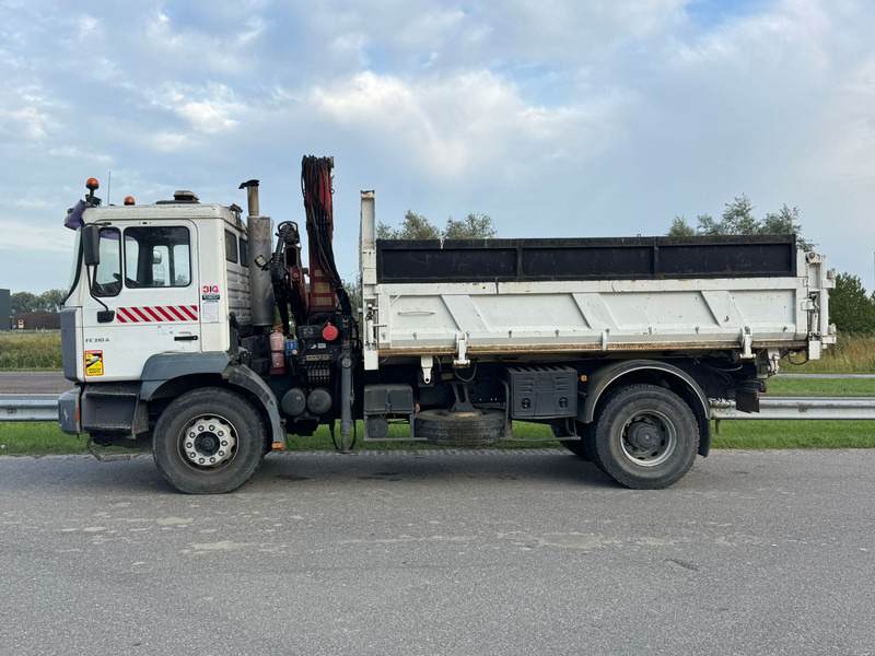 MAN 19.310 4x2 Kipper with HMF 1463K2 Crane - Самосвал камион, Камион с кран: снимка 1 MAN 19.310 4x2 Kipper with HMF 1463K2 Crane - Самосвал камион, Камион с кран: снимка 1