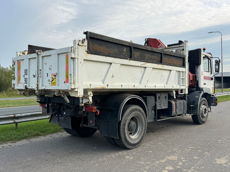 MAN 19.310 4x2 Kipper with HMF 1463K2 Crane - Самосвал камион, Камион с кран: снимка 5 MAN 19.310 4x2 Kipper with HMF 1463K2 Crane - Самосвал камион, Камион с кран: снимка 5
