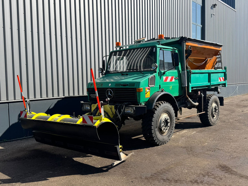 MERCEDESBENZ Unimog U1700 - Мотометачна машина: снимка 1 MERCEDESBENZ Unimog U1700 - Мотометачна машина: снимка 1