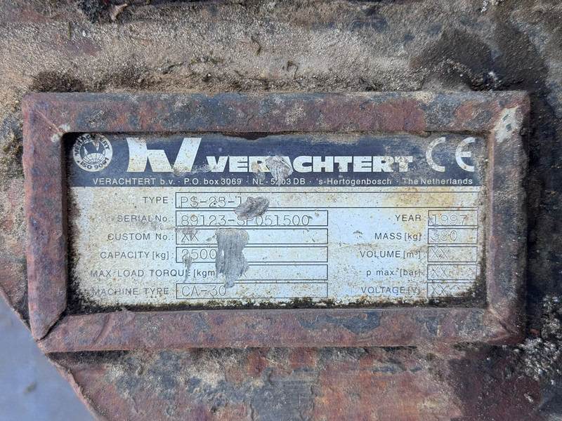 Винч Verachtert Pallet Frame CW30: снимка 9
