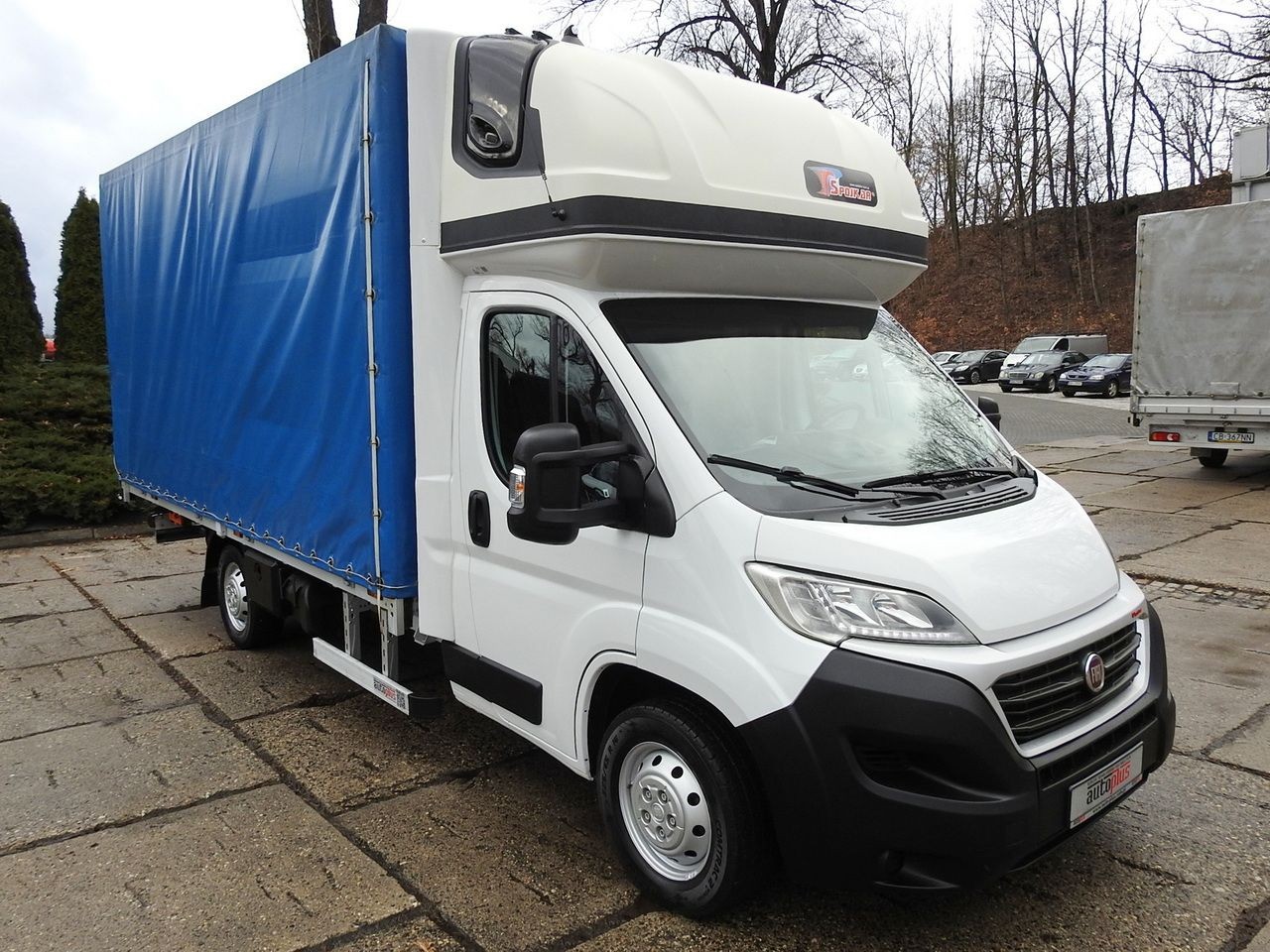 FIAT DUCATO TARPAULIN LIFT 9 PALLETS WEBASTO CRUISE CONTROL A/C LED LAMP 180HP - Брезентов бус: снимка 4 FIAT DUCATO TARPAULIN LIFT 9 PALLETS WEBASTO CRUISE CONTROL A/C LED LAMP 180HP - Брезентов бус: снимка 4