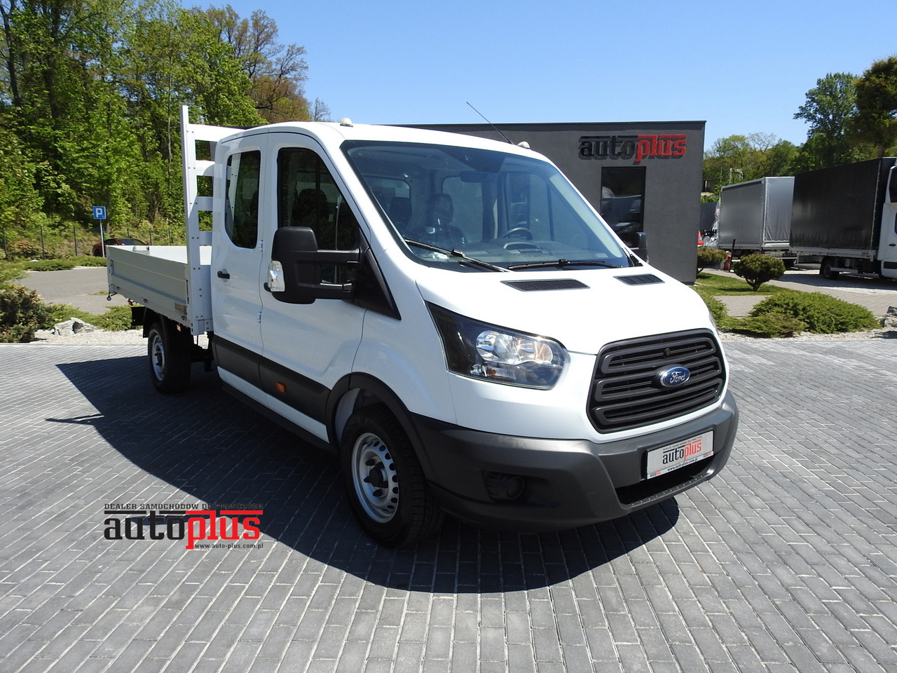 FORD TRANSIT STAKE BODY DOUBLE CABIN DOKA 7 SEATS AIR CONDITIONING  130HP - Бус с двойна кабина: снимка 1 FORD TRANSIT STAKE BODY DOUBLE CABIN DOKA 7 SEATS AIR CONDITIONING  130HP - Бус с двойна кабина: снимка 1