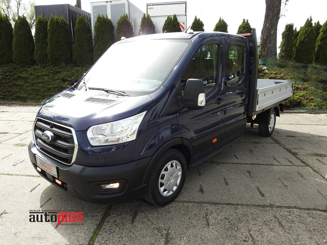 FORD TRANSIT STAKE BODY DOUBLE CABIN DOKA 7 SEATS CRUISE CONTROL AIR CONDITIONING LED LIGHTS 130HP - Бордови бус: снимка 1 FORD TRANSIT STAKE BODY DOUBLE CABIN DOKA 7 SEATS CRUISE CONTROL AIR CONDITIONING LED LIGHTS 130HP - Бордови бус: снимка 1