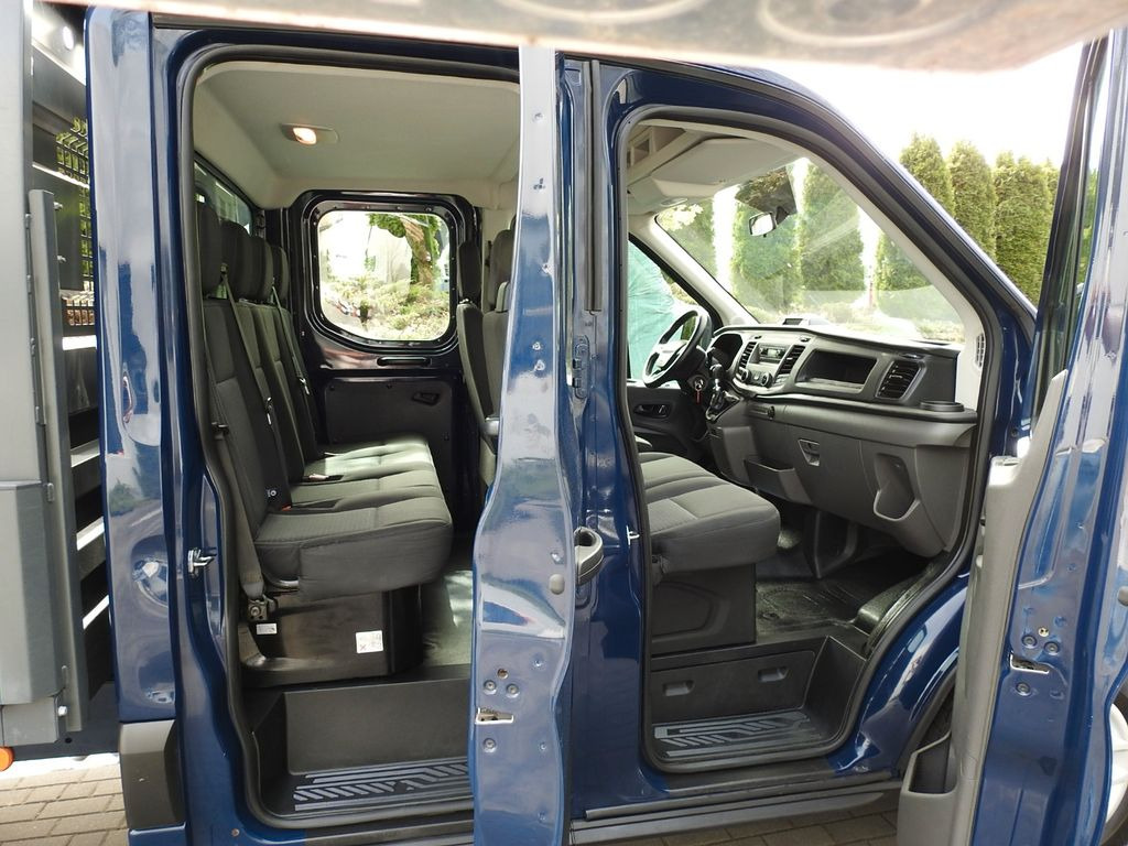 Бордови бус, Бус с двойна кабина Ford TRANSIT PRITSCHE DOPPELKABINE DOKA 7 SITZE  A/C: снимка 29