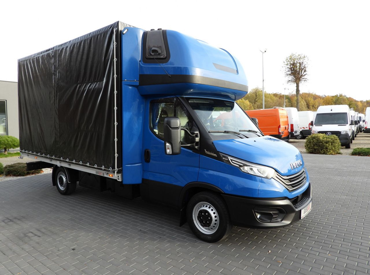 IVECO DAILY 35S21 TARPAULIN 10 PALLETS WEBASTO CRUISE CONTROL NAVIGATION LED LIGHTS AUTOMATIC TRANSMISSION HI-MATIC AIR CONDITIONING 210HP - Брезентов бус: снимка 4 IVECO DAILY 35S21 TARPAULIN 10 PALLETS WEBASTO CRUISE CONTROL NAVIGATION LED LIGHTS AUTOMATIC TRANSMISSION HI-MATIC AIR CONDITIONING 210HP - Брезентов бус: снимка 4