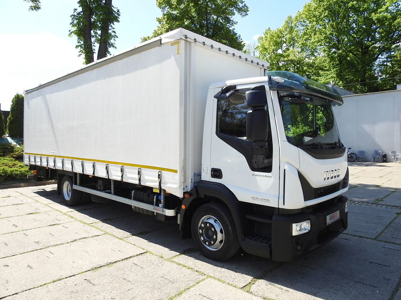 IVECO EUROCARGO 120 - 220 TARPAULIN LIFT 20 PALLETS LED LIGHTS AUTOMATIC TRANSMISSION HI-MATIC TWIN WHEELS AIR CONDITIONING 220HP - Брезентов бус: снимка 4 IVECO EUROCARGO 120 - 220 TARPAULIN LIFT 20 PALLETS LED LIGHTS AUTOMATIC TRANSMISSION HI-MATIC TWIN WHEELS AIR CONDITIONING 220HP - Брезентов бус: снимка 4