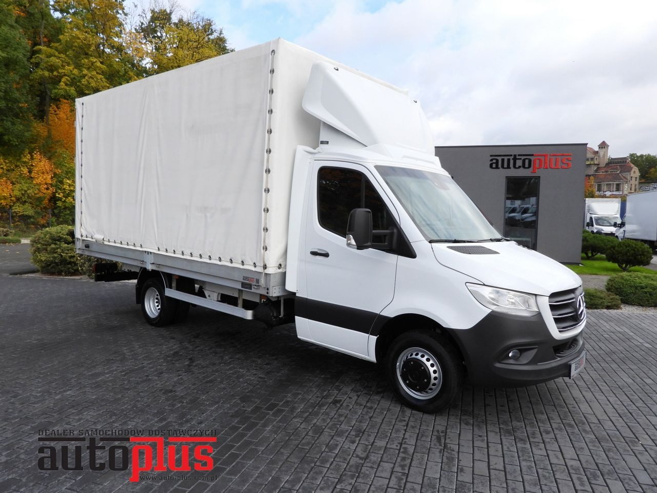 MERCEDES SPRINTER 316 TARPAULIN 10 PALLETS TWIN WHEELS AIR CONDITIONING  165HP - Брезентов бус: снимка 1 MERCEDES SPRINTER 316 TARPAULIN 10 PALLETS TWIN WHEELS AIR CONDITIONING  165HP - Брезентов бус: снимка 1