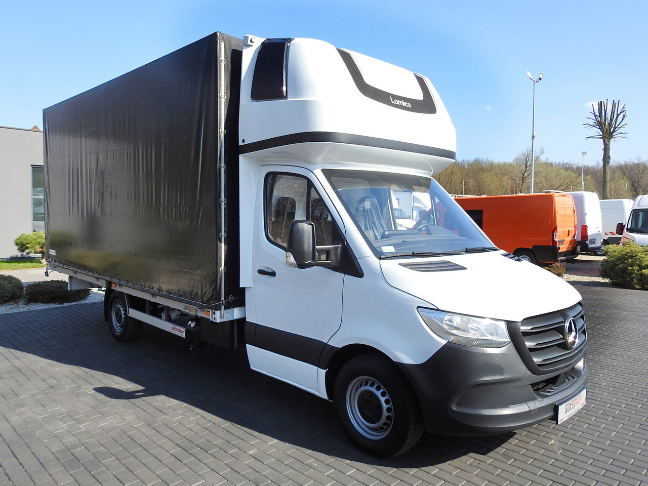 MERCEDES SPRINTER 316 TARPAULIN 10 PALLETS WEBASTO AIR CONDITIONING 165HP - Брезентов бус: снимка 4 MERCEDES SPRINTER 316 TARPAULIN 10 PALLETS WEBASTO AIR CONDITIONING 165HP - Брезентов бус: снимка 4