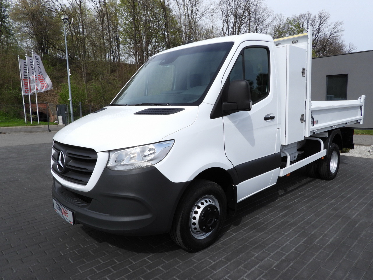 Бус самосвал MERCEDES SPRINTER 516 TIPPER CRUISE CONTROL TWIN WHEELS AIR CONDITIONING  160HP: снимка 6