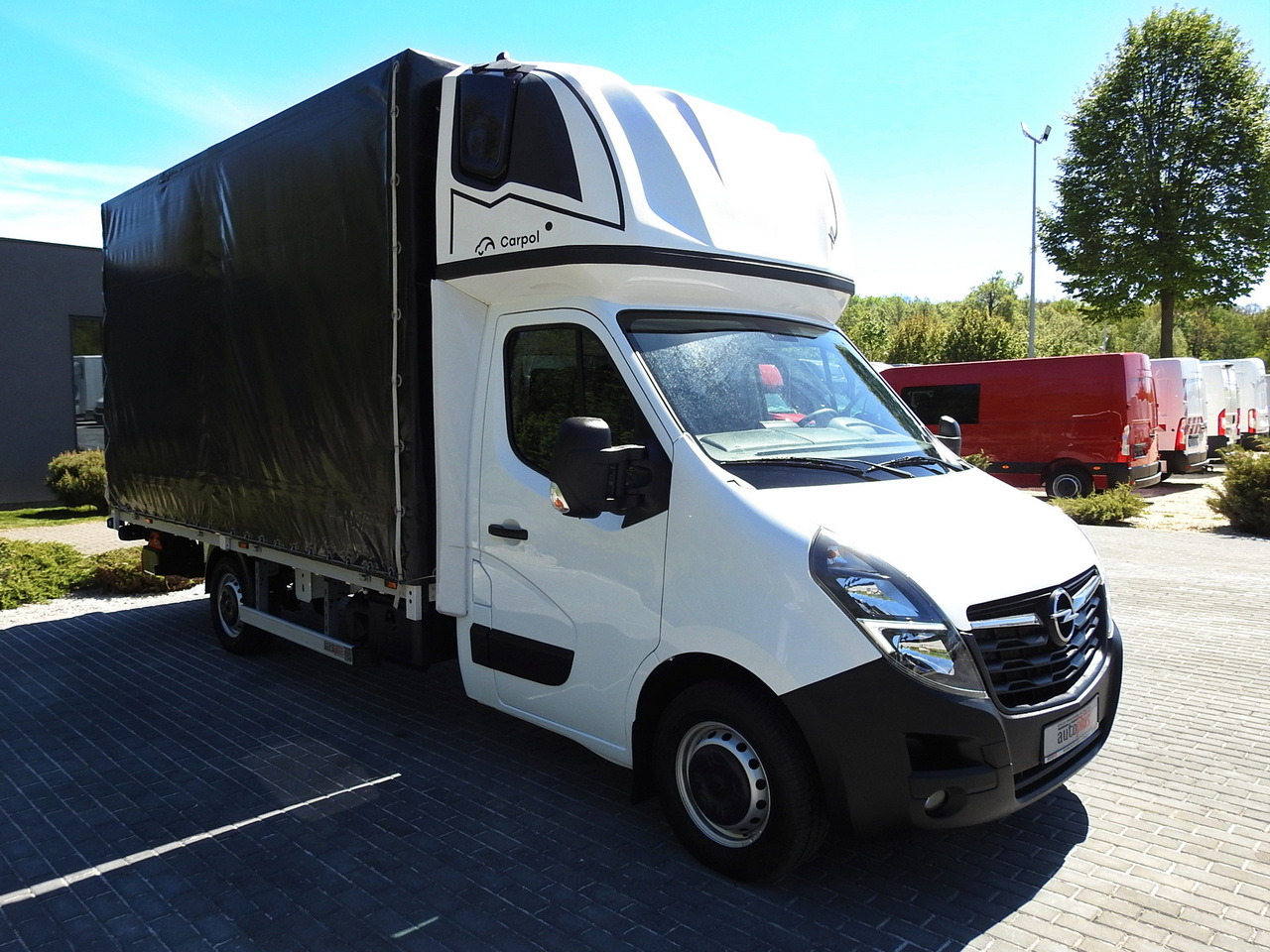 OPEL MOVANO TARPAULIN LIFT 9 PALLETS WEBASTO CRUISE CONTROL LED LIGHTS PNEUMATICS AIR CONDITIONING 160HP - Брезентов бус: снимка 4 OPEL MOVANO TARPAULIN LIFT 9 PALLETS WEBASTO CRUISE CONTROL LED LIGHTS PNEUMATICS AIR CONDITIONING 160HP - Брезентов бус: снимка 4